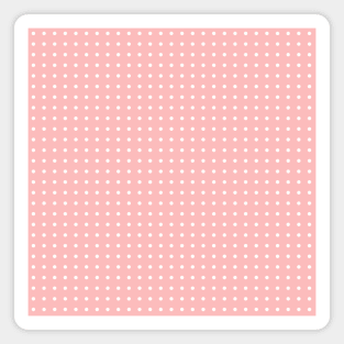 Light Pink Polka Dots Magnet